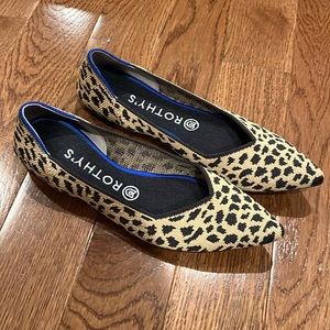Cheetah Pointy Rothy’s - 8.5
